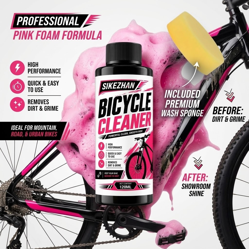 Chain Breaker - SIKEZHAN 120ml Limpiador de Bicicletas, Potente