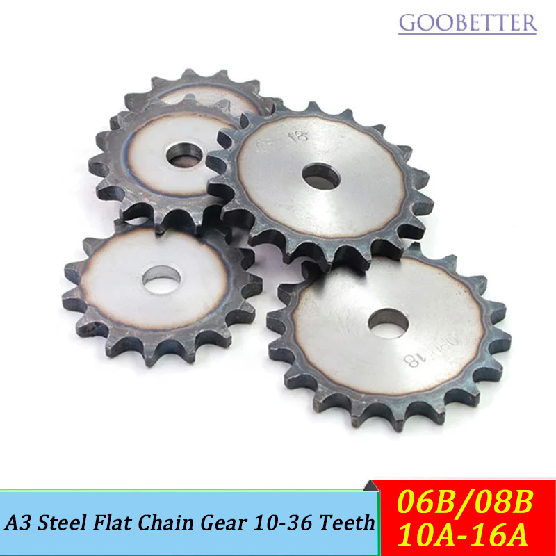 Sprocket - Ruedas Dentadas de Acero A3 Endurecido