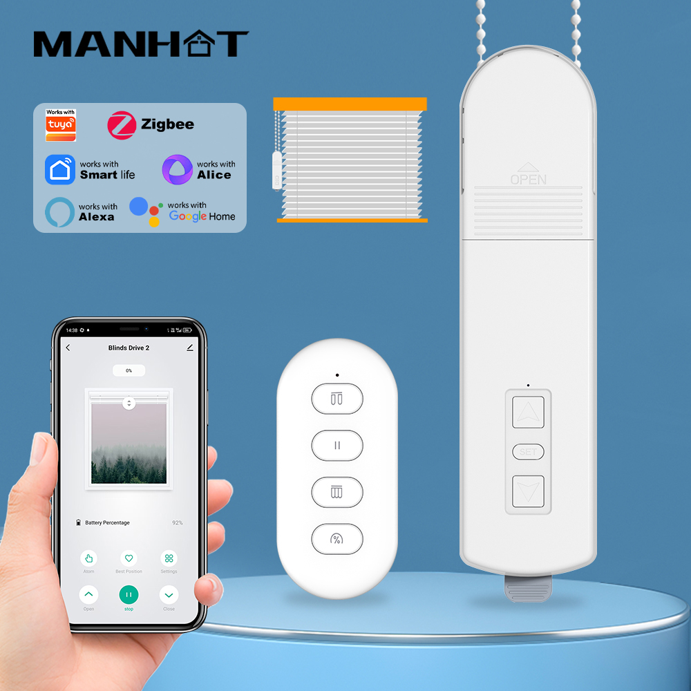 Roller Chain - Motor eléctrico inteligente ZigBee Manhot para