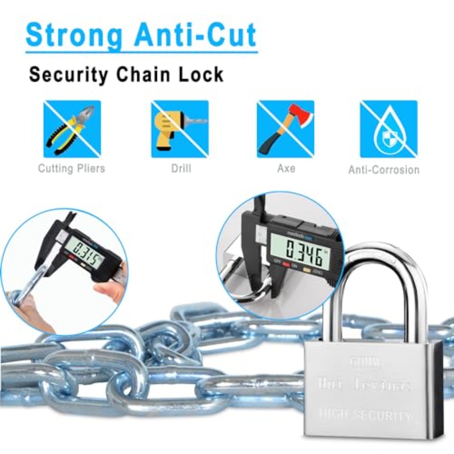 Cadena de seguridad antirrobo  - Bicycle Chain reseña y precio