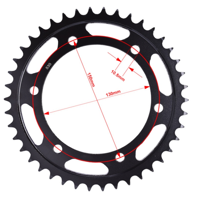 Piñón de estrella de rueda de  - 530 Chain reseña y precio