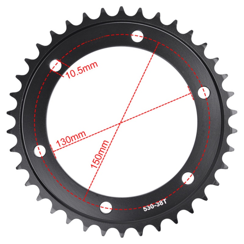 Piñón de estrella de rueda de  - 530 Chain reseña y precio