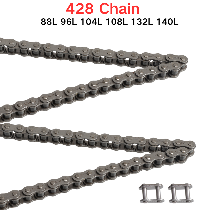 Cadena 428 88 96 104 108 132 1 - Master Link Chain reseña y precio
