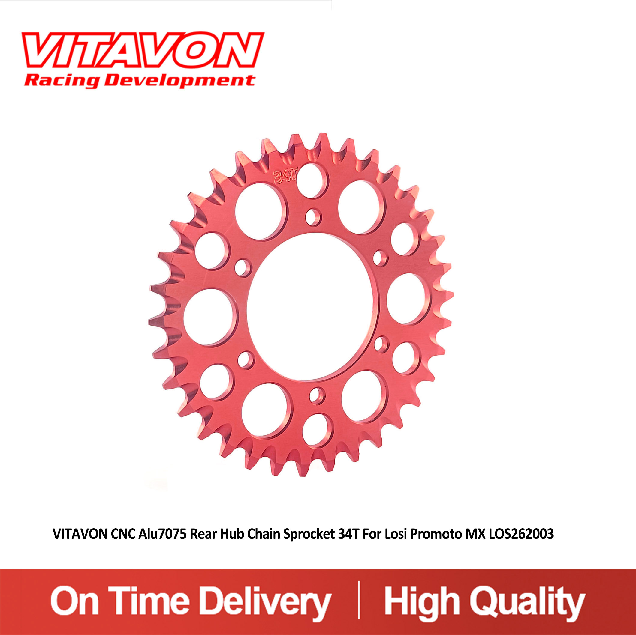 VITAVON CNC Alu7075 piñón de c - Chain Sprocket Set reseña y precio