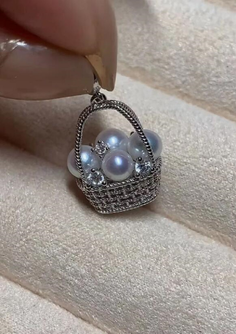 elegante colgante de perlas bl - 530 Chain reseña y precio