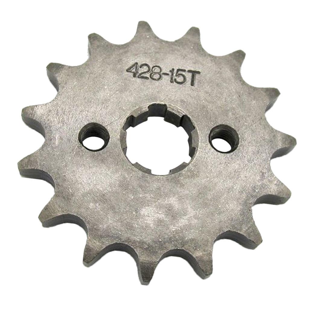 Piñón Delantero de Acero de 15 - 428 Chain reseña y precio