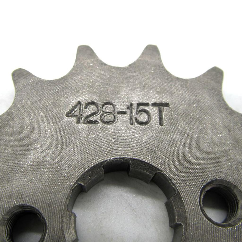 Piñón Delantero de Acero de 15 - 428 Chain reseña y precio