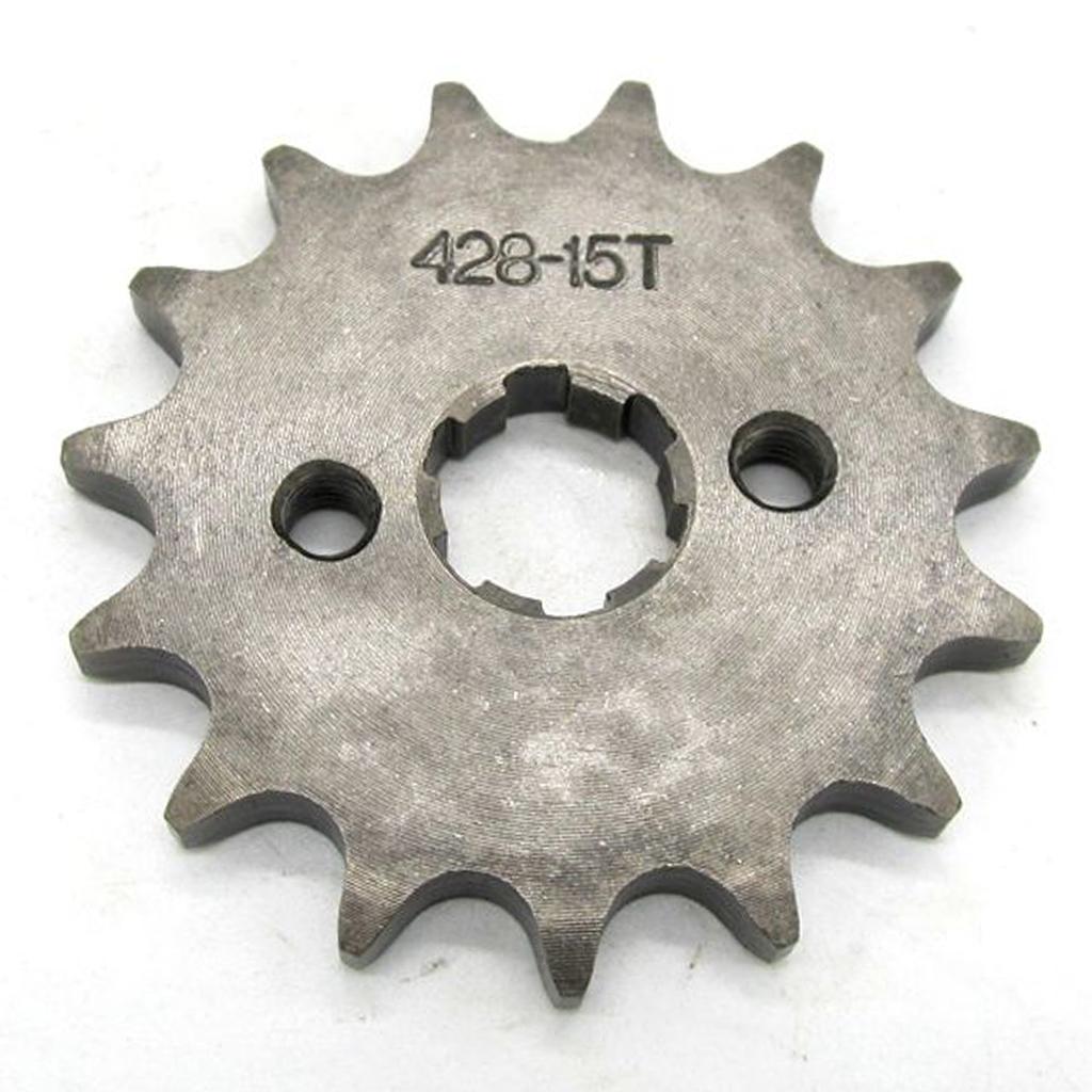 Piñón Delantero de Acero de 15 - 428 Chain reseña y precio