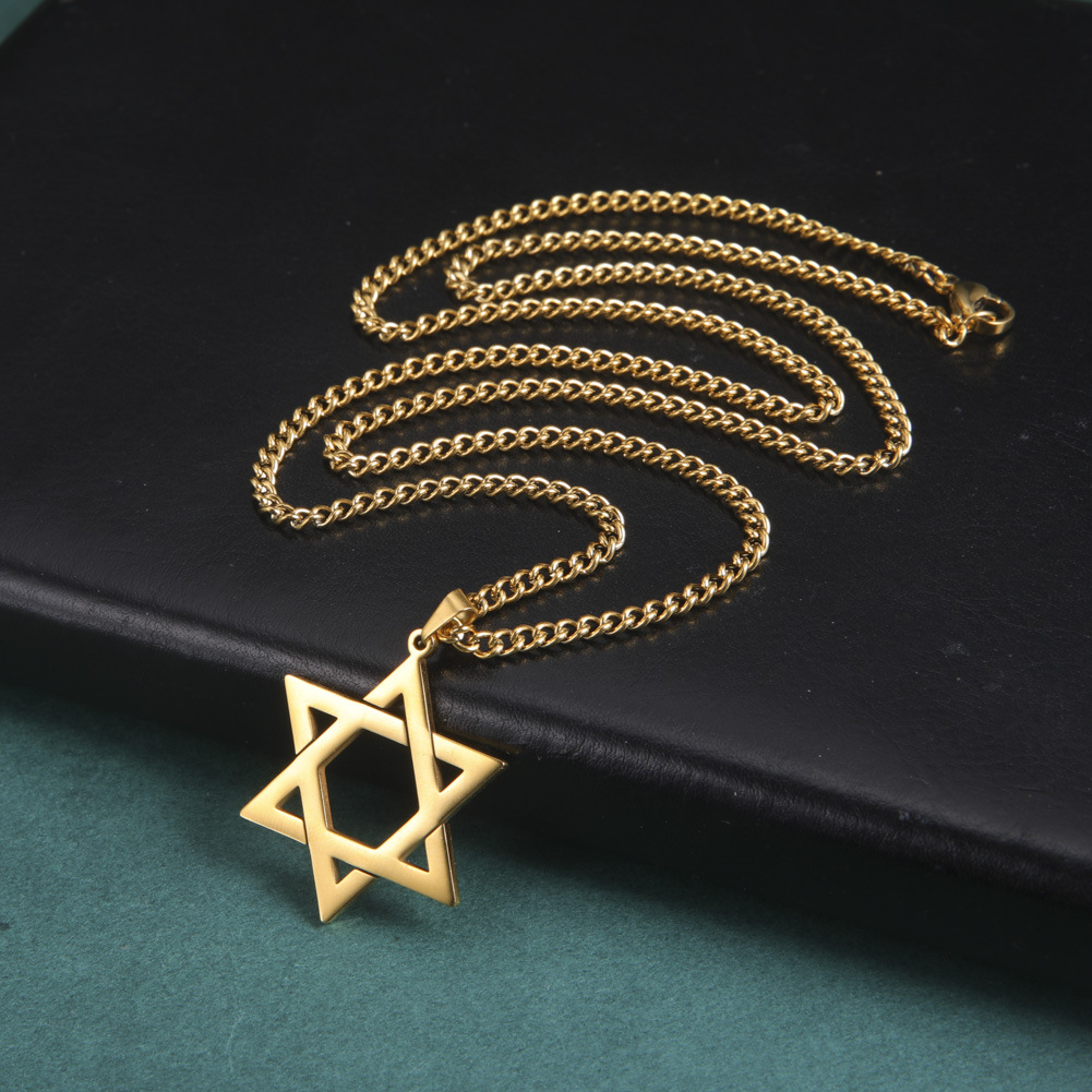 Collar con colgante de estrell - Steel Chain reseña y precio