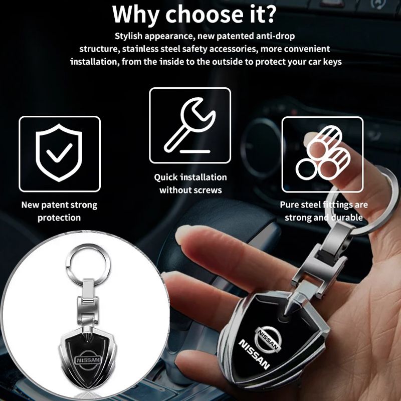 Llavero para coche Nissan, col - Xcm Chain reseña y precio